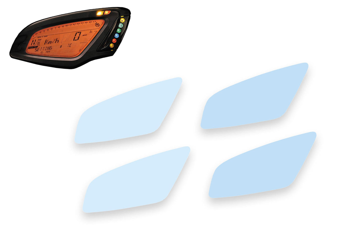 DP025 - CNC RACING MV Agusta Dashboard Screen Protectors kit – Accessories in the Motoraider Motorcycle Aftermarket Accessories and Parts Online Shop
