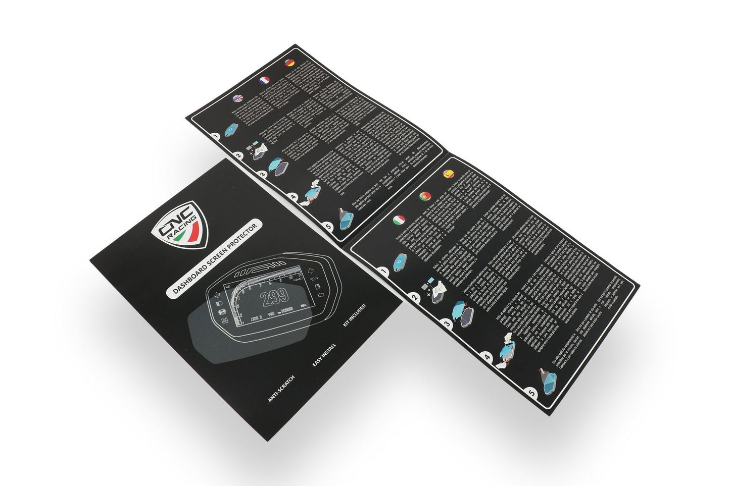 DP025 - CNC RACING MV Agusta Dashboard Screen Protectors kit – Accessories in the Motoraider Motorcycle Aftermarket Accessories and Parts Online Shop