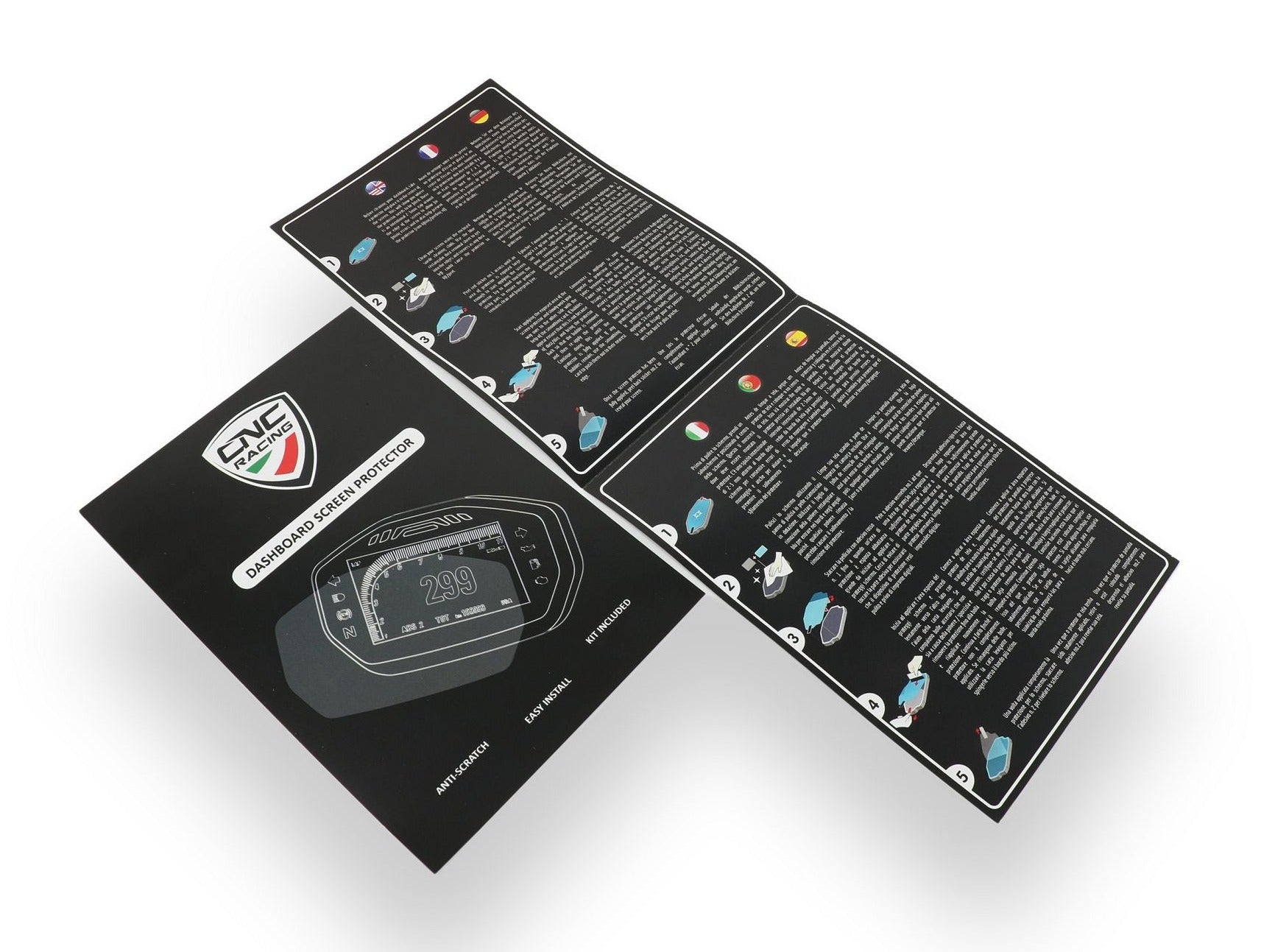 DP015 - CNC RACING Ducati DesertX (2022+) Dashboard Screen Protectors Kit – Accessories in the Motoraider Motorcycle Aftermarket Accessories and Parts Online Shop