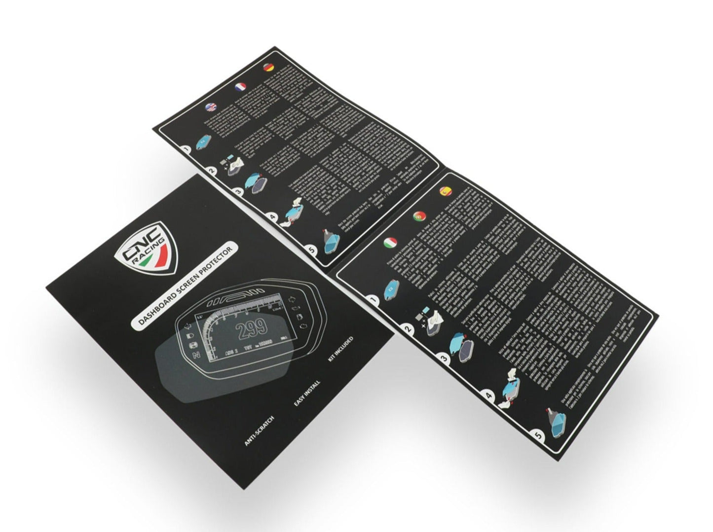 DP022 - CNC RACING Aprilia RSV4 / Tuono V4 (21/22) Dashboard Screen Protectors kit – Accessories in the Motoraider Motorcycle Aftermarket Accessories and Parts Online Shop