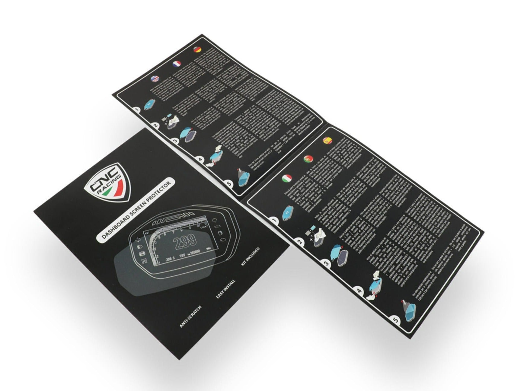 DP022 - CNC RACING Aprilia RSV4 / Tuono V4 (21/22) Dashboard Screen Protectors kit – Accessories in the Motoraider Motorcycle Aftermarket Accessories and Parts Online Shop
