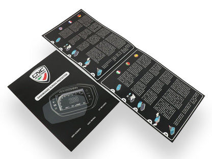 DP004 - CNC RACING Ducati Dashboard Screen Protectors kit – Accessories in the Motoraider Motorcycle Aftermarket Accessories and Parts Online Shop