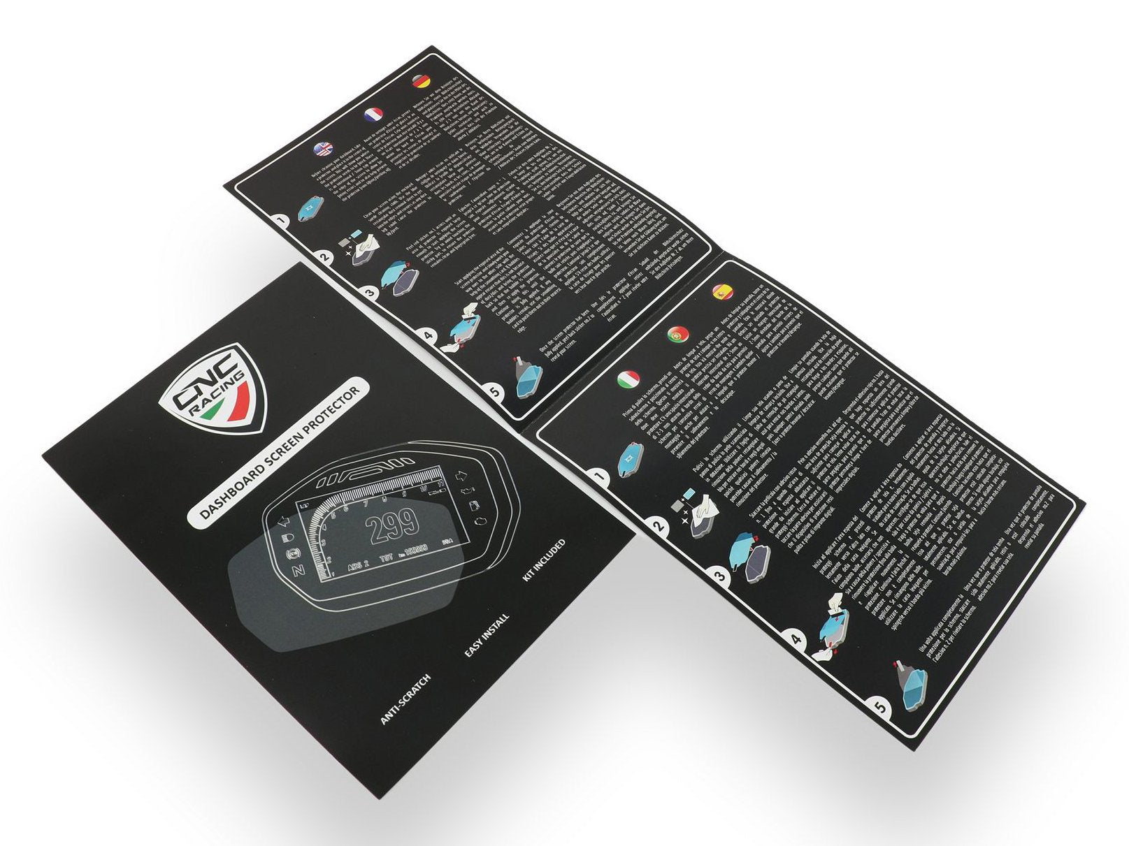 DP009 - CNC RACING Ducati Diavel/XDiavel Dashboard Screen Protectors kit – Accessories in the Motoraider Motorcycle Aftermarket Accessories and Parts Online Shop