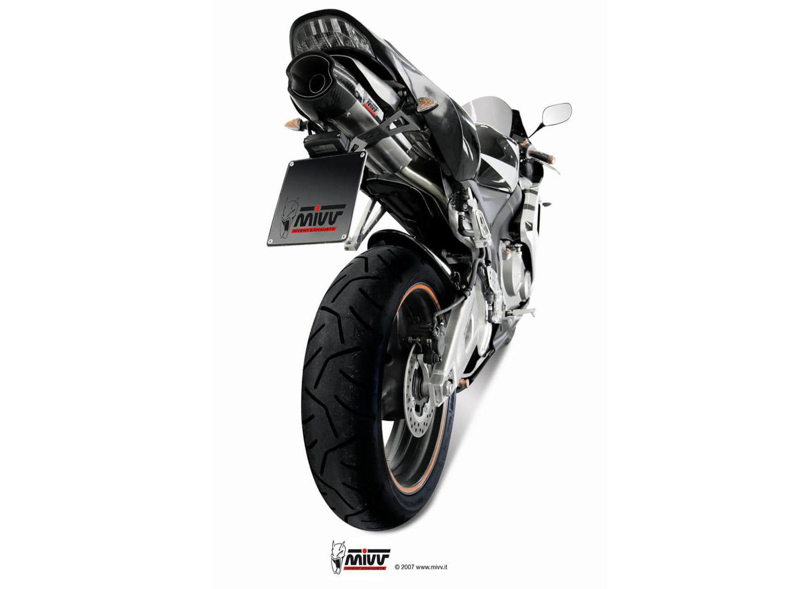 MIVV UH.027 HONDA CBR 600 RR ( 2005 - 06) Underseat Slip On Exhaust "Suono" (stainless steel; approved) – Accessories in the 2WheelsHero Motorcycle Aftermarket Accessories and Parts Online Shop