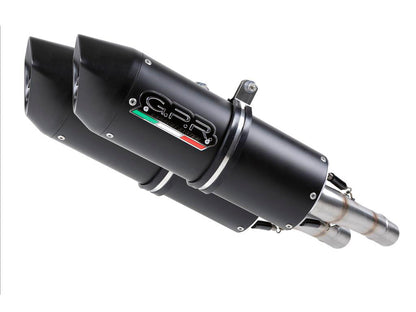 GPR Yamaha MT-03 (06/12) Dual Slip-on Exhaust "Furore Nero" (EU homologated) – Accessories in the 2WheelsHero Motorcycle Aftermarket Accessories and Parts Online Shop