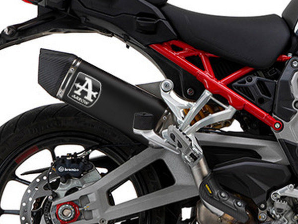 ARROW 72501VLN Ducati Multistrada V4 (21/24) Slip-on Exhaust "Veloce" (black titanium) – Accessories in the 2WheelsHero Motorcycle Aftermarket Accessories and Parts Online Shop