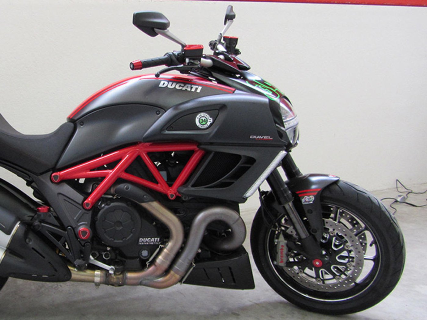 RM218 - CNC RACING Ducati Diavel 1200 Handlebar Riser – Accessories in the Motoraider Motorcycle Aftermarket Accessories and Parts Online Shop
