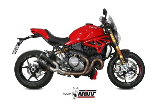 MIVV D.042 Ducati Monster 1200 (17/21) Dual Slip-on Exhaust "MK3" (carbon; not approved) – Accessories in the 2WheelsHero Motorcycle Aftermarket Accessories and Parts Online Shop