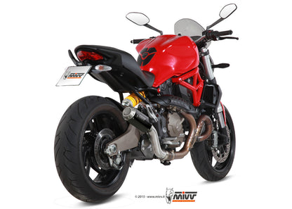 MIVV D.030 Ducati Monster 821 (14/17) Slip-on Exhaust "MK3" (carbon; not approved) – Accessories in the 2WheelsHero Motorcycle Aftermarket Accessories and Parts Online Shop
