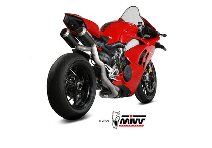 MIVV R.DU.0005 Ducati Panigale V4 (18/22) Full System High Exhaust (titanium; not approved) – Accessories in the 2WheelsHero Motorcycle Aftermarket Accessories and Parts Online Shop
