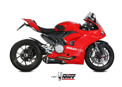 MIVV D.046 Ducati Panigale V2 (20/24) Slip-on Exhaust "Delta Race" (black steel; approved) – Accessories in the 2WheelsHero Motorcycle Aftermarket Accessories and Parts Online Shop