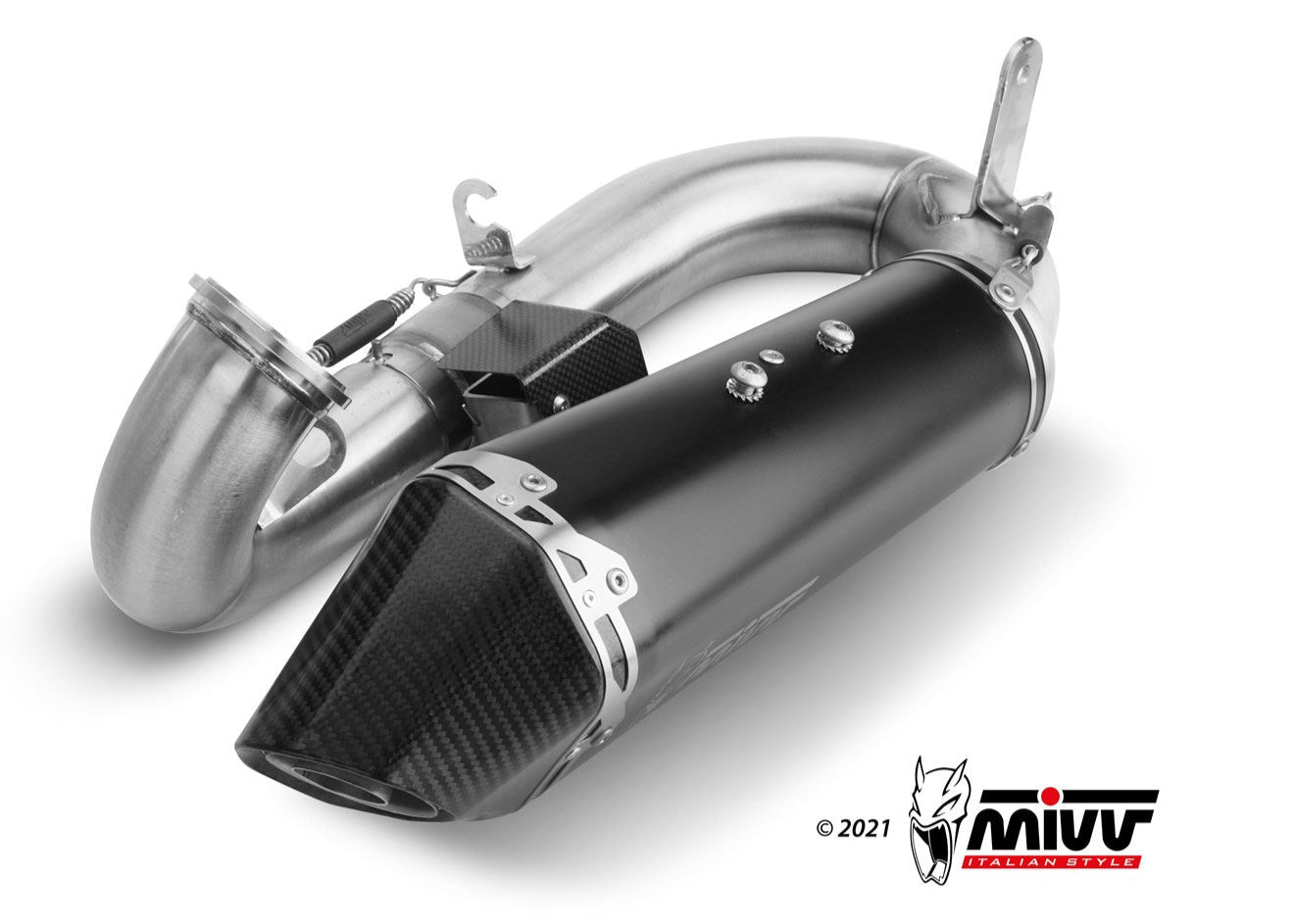 MIVV D.046 Ducati Panigale V2 (20/24) Slip-on Exhaust "Delta Race" (black steel; approved) – Accessories in the 2WheelsHero Motorcycle Aftermarket Accessories and Parts Online Shop