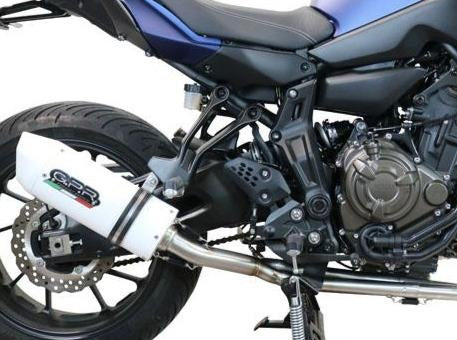 GPR Yamaha Tracer 700 Full Exhaust System "Albus Evo 4" (EU homologated) – Accessories in the 2WheelsHero Motorcycle Aftermarket Accessories and Parts Online Shop