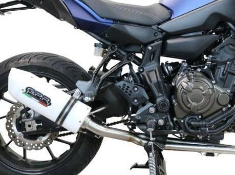 GPR Yamaha MT-07 (14/17) Full Exhaust System "Albus Ceramic" (Euro3 homologated) – Accessories in the 2WheelsHero Motorcycle Aftermarket Accessories and Parts Online Shop