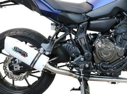 GPR Yamaha MT-07 (14/17) Full Exhaust System "Albus Ceramic" (Euro3 homologated) – Accessories in the 2WheelsHero Motorcycle Aftermarket Accessories and Parts Online Shop