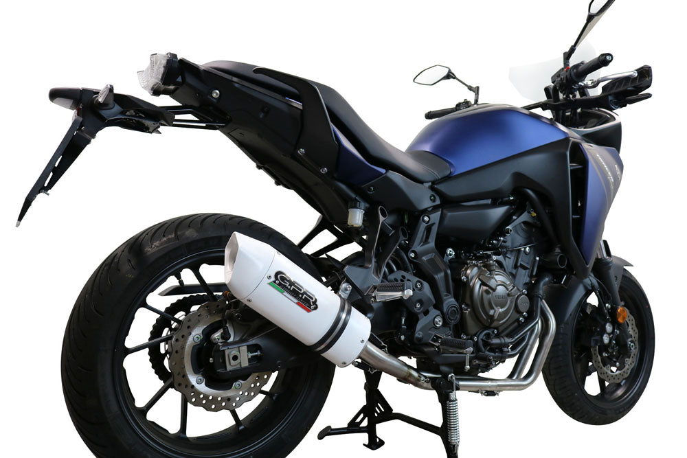 GPR Yamaha MT-07 (18/20) Full Exhaust System "Albus Evo 4" (Euro4 homologated) – Accessories in the 2WheelsHero Motorcycle Aftermarket Accessories and Parts Online Shop