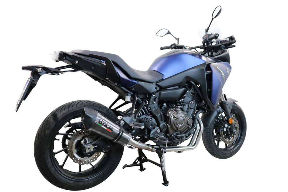 GPR Yamaha Tracer 700 Full Exhaust System "GP Evo 4 Poppy" (EU homologated) – Accessories in the 2WheelsHero Motorcycle Aftermarket Accessories and Parts Online Shop