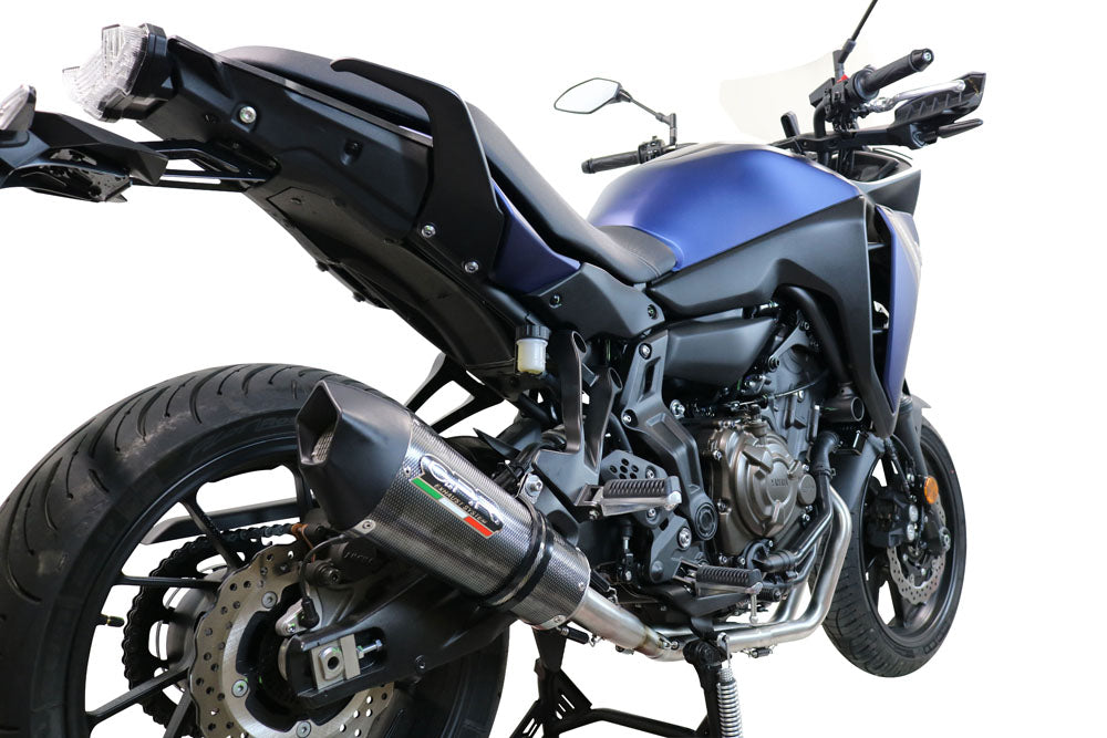 GPR Yamaha Tracer 700 Full Exhaust System "GP Evo 4 Poppy" (EU homologated) – Accessories in the 2WheelsHero Motorcycle Aftermarket Accessories and Parts Online Shop