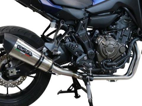 GPR Yamaha MT-07 (14/17) Full Exhaust System "GPE Anniversary Titanium" (Euro3 homologated) – Accessories in the 2WheelsHero Motorcycle Aftermarket Accessories and Parts Online Shop