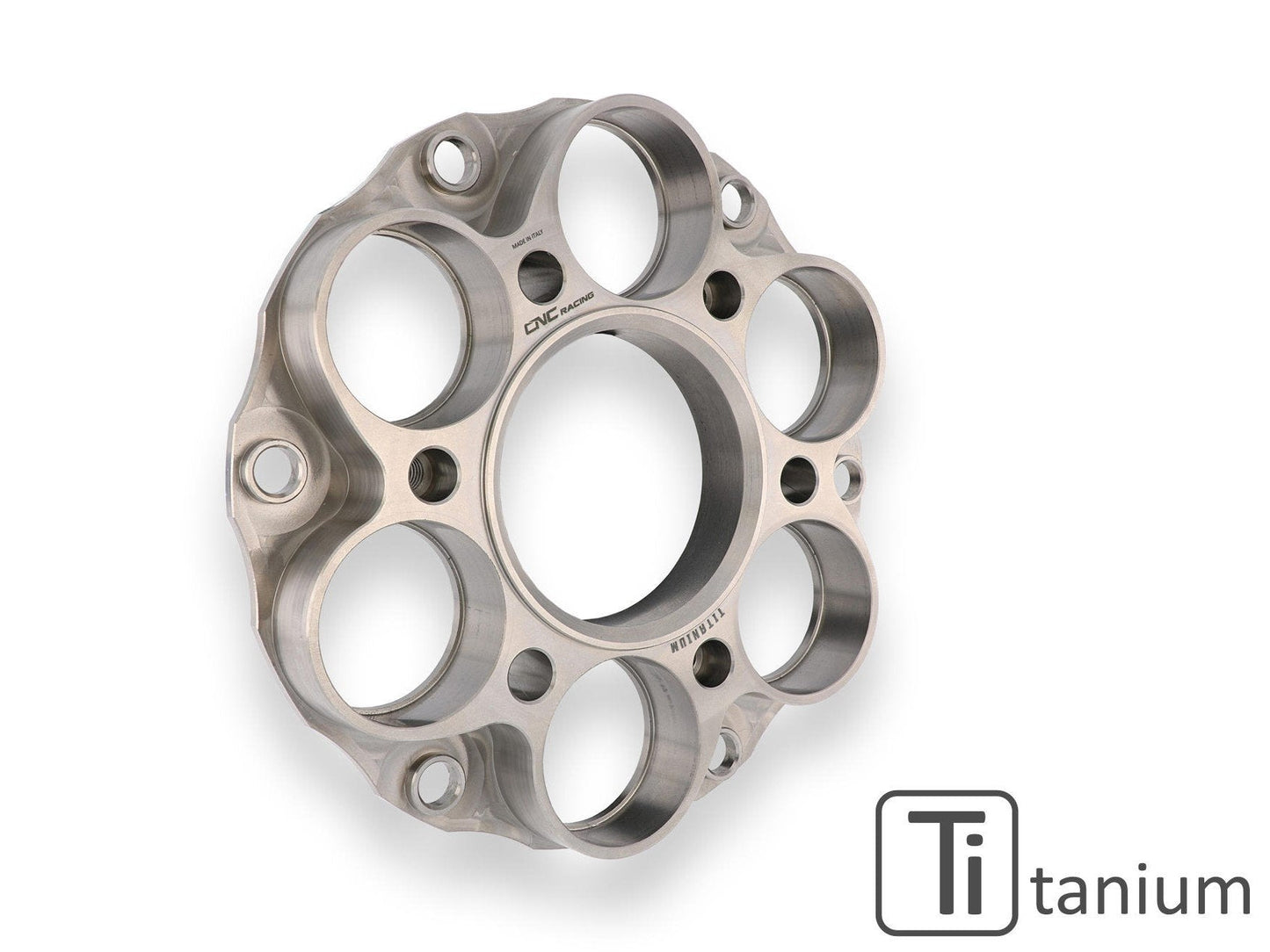 FC210X - CNC RACING Ducati Titanium Cush Drive Hub Flange – Accessories in the Motoraider Motorcycle Aftermarket Accessories and Parts Online Shop