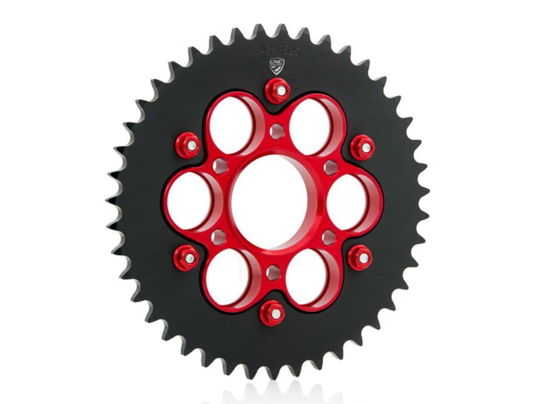 CNC RACING Ducati 6 Holes Gear Ring – Accessories in the Motoraider Motorcycle Aftermarket Accessories and Parts Online Shop