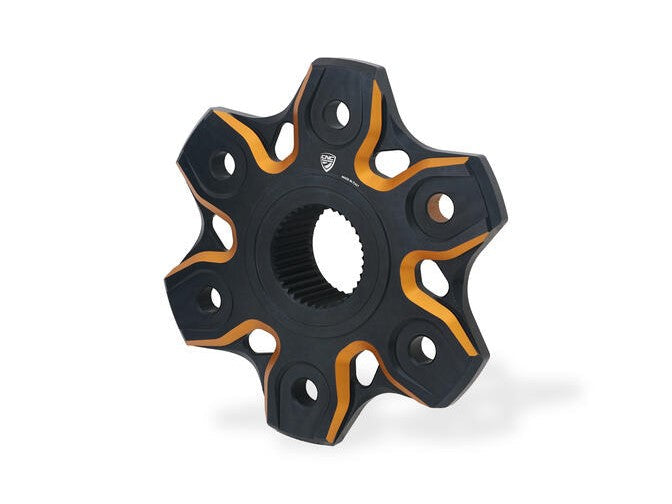 CNC RACING FL400BO KTM 1390 Super Duke R (2024+) Rear Sprocket Flange (bi-color) – Accessories in the Motoraider Motorcycle Aftermarket Accessories and Parts Online Shop