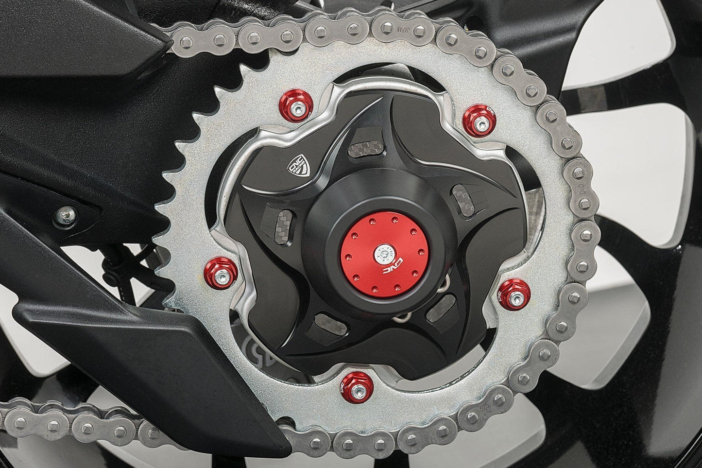 DA385 - CNC RACING MV Agusta Rear Sprocket Flange Nuts set (M8x1.25) – Accessories in the Motoraider Motorcycle Aftermarket Accessories and Parts Online Shop