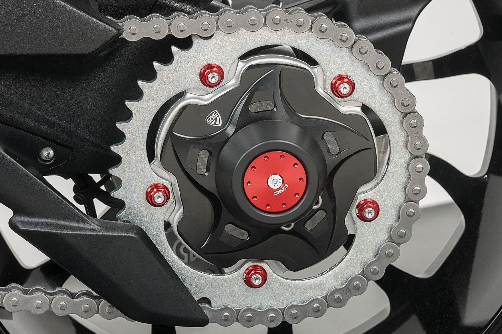 DA385 - CNC RACING MV Agusta Rear Sprocket Flange Nuts set (M8x1.25) – Accessories in the Motoraider Motorcycle Aftermarket Accessories and Parts Online Shop