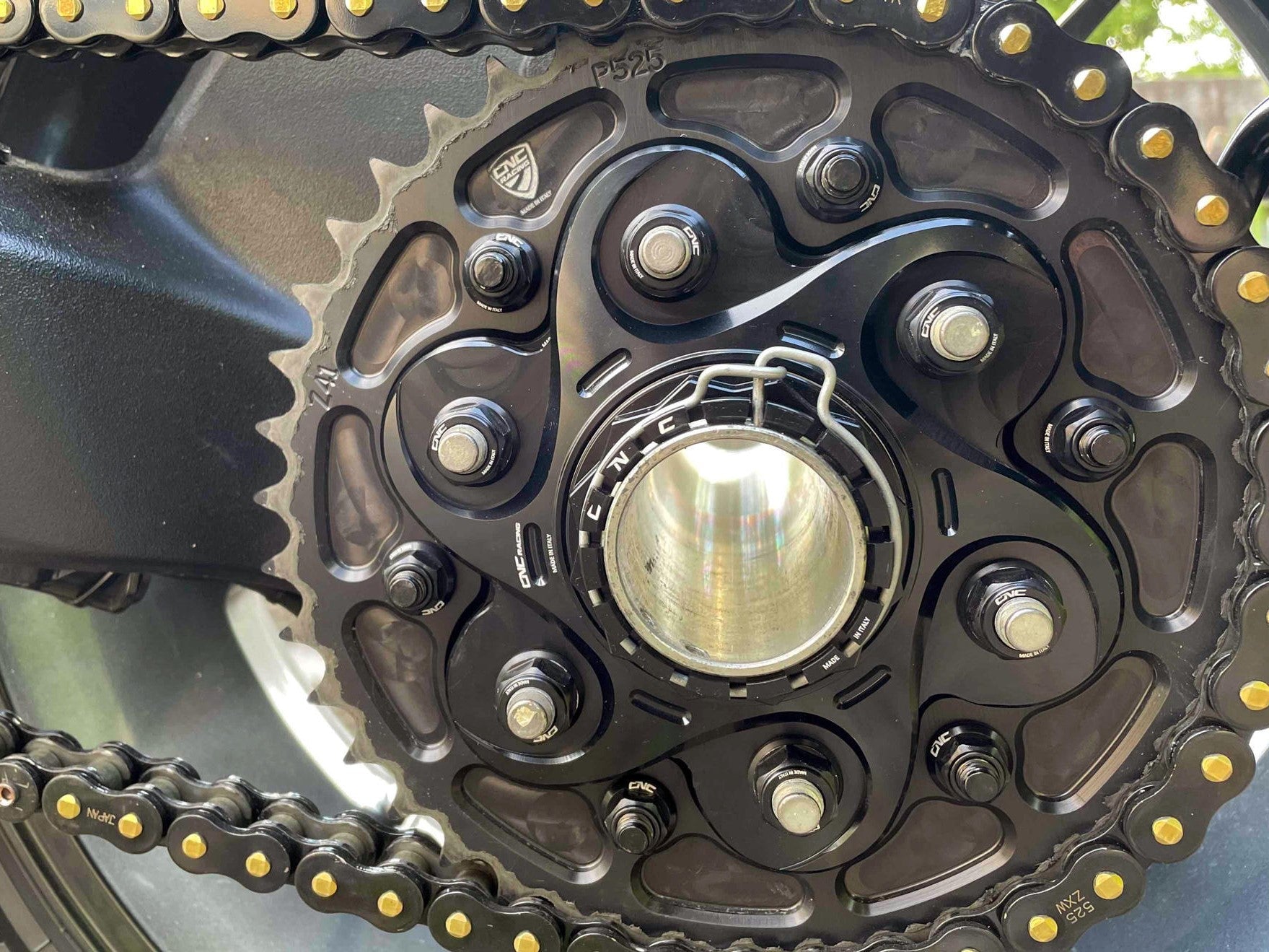 FL504 - CNC RACING Ducati Rear Sprocket Flange (carrier) – Accessories in the Motoraider Motorcycle Aftermarket Accessories and Parts Online Shop