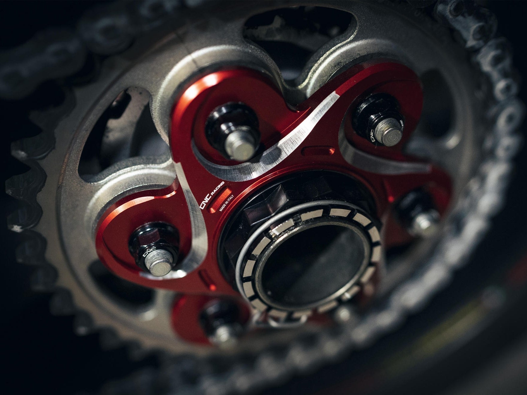 FL504S - CNC RACING Ducati Rear Sprocket Flange (carrier; bi-color) – Accessories in the Motoraider Motorcycle Aftermarket Accessories and Parts Online Shop