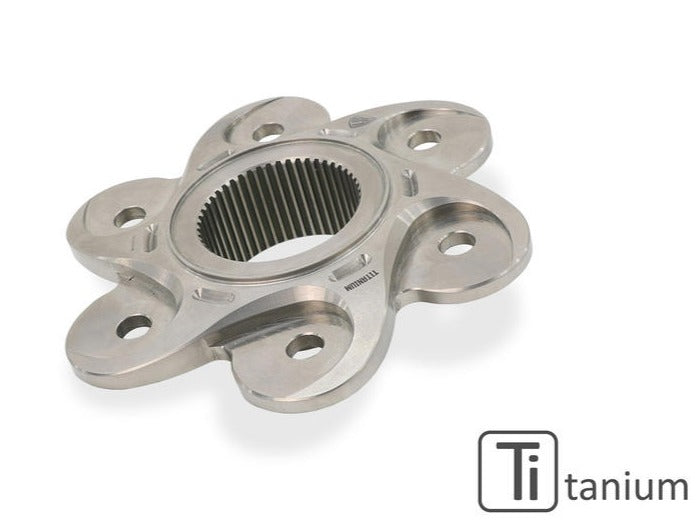 FL504X - CNC RACING Ducati Titanium Rear Sprocket Flange (carrier) – Accessories in the Motoraider Motorcycle Aftermarket Accessories and Parts Online Shop