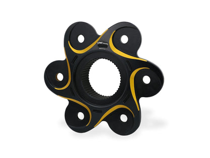 FL507 - CNC RACING Ducati Panigale V4 / Streetfighter V4 (18/24) Rear Sprocket Flange (carrier; bi-color) – Accessories in the Motoraider Motorcycle Aftermarket Accessories and Parts Online Shop