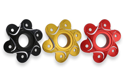 FL507S - CNC RACING Ducati Panigale V4 / Streetfighter V4 (18/24) Rear Sprocket Flange (carrier; bi-color) – Accessories in the Motoraider Motorcycle Aftermarket Accessories and Parts Online Shop