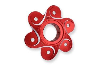 FL507S - CNC RACING Ducati Panigale V4 / Streetfighter V4 (18/24) Rear Sprocket Flange (carrier; bi-color) – Accessories in the Motoraider Motorcycle Aftermarket Accessories and Parts Online Shop
