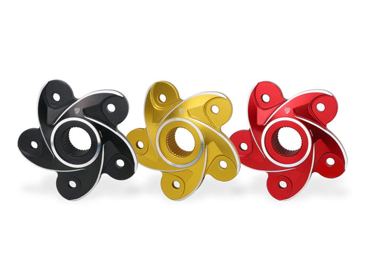 FL509S - CNC RACING Ducati Superbike Rear Sprocket Flange (carrier; bi-color; including spacer) – Accessories in the Motoraider Motorcycle Aftermarket Accessories and Parts Online Shop