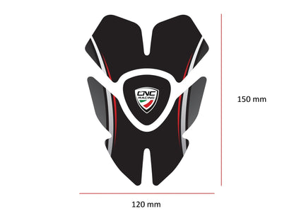 FP001 - CNC RACING Ducati Hypermotard / Monster Fuel Tank Pad – Accessories in the Motoraider Motorcycle Aftermarket Accessories and Parts Online Shop