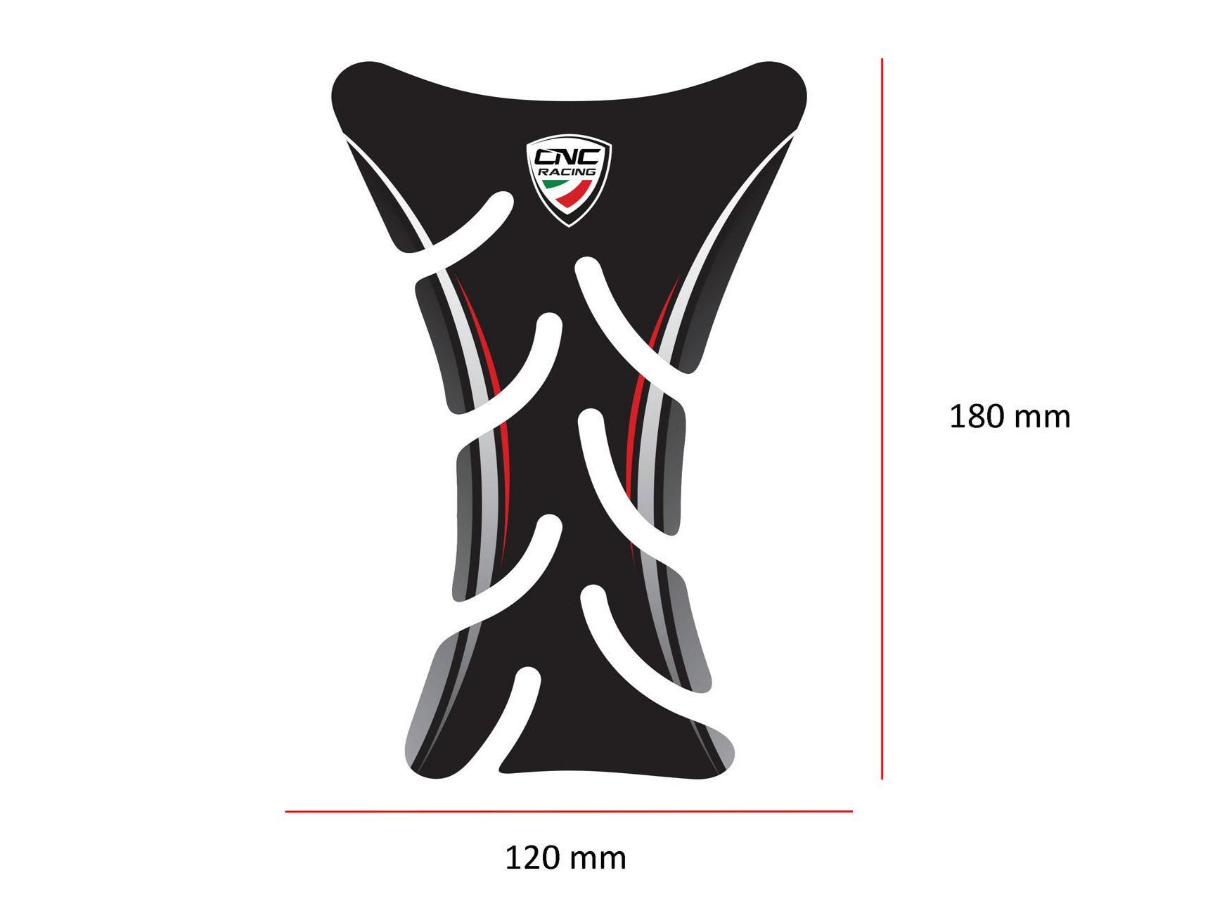 FP002 - CNC RACING Ducati Monster / Superbike Fuel Tank Pad – Accessories in the Motoraider Motorcycle Aftermarket Accessories and Parts Online Shop