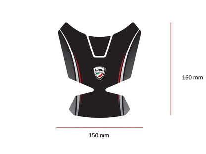 FP008 - CNC RACING Ducati Multistrada 1200 Enduro Fuel Tank Pad – Accessories in the Motoraider Motorcycle Aftermarket Accessories and Parts Online Shop