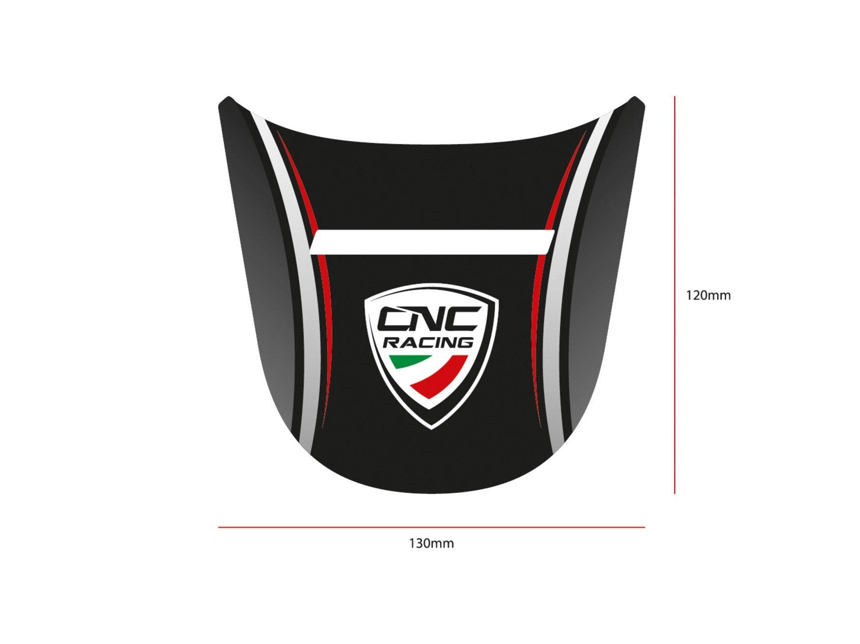 FP010 - CNC RACING Ducati Multistrada V4 (2021+) Fuel Tank Pad – Accessories in the Motoraider Motorcycle Aftermarket Accessories and Parts Online Shop