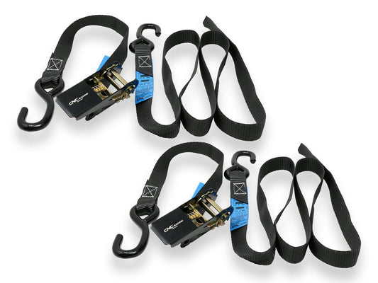 CNC RACING GA007 Motorcycle Tie-down Ratchet Strap Kit – Accessories in the Motoraider Motorcycle Aftermarket Accessories and Parts Online Shop