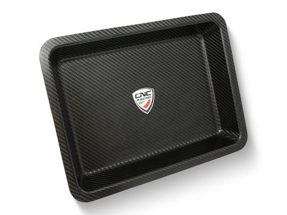 CNC RACING GA011 Carbon Tool Tray – Accessories in the Motoraider Motorcycle Aftermarket Accessories and Parts Online Shop