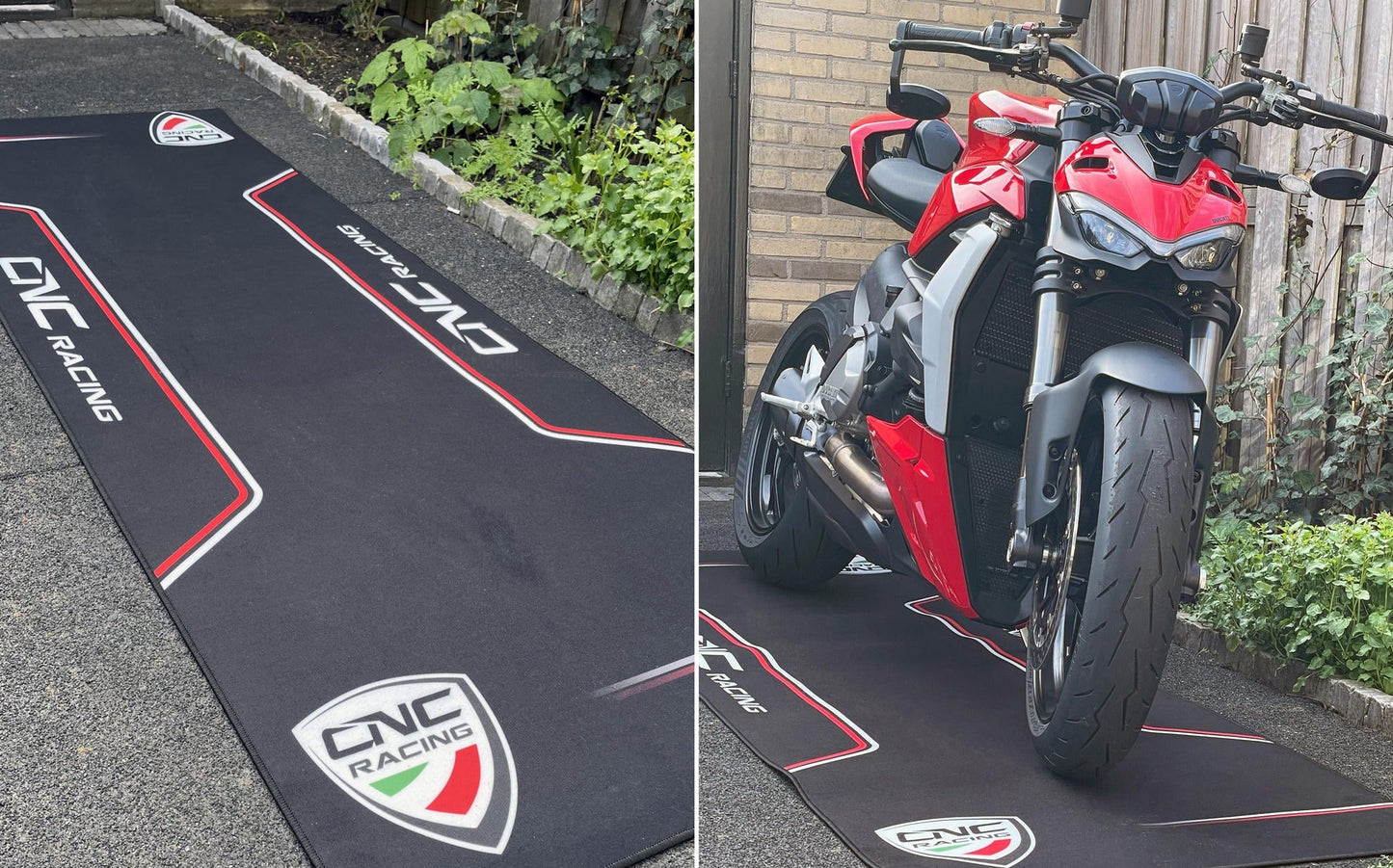 CNC RACING GA016 Garage Carpet (226 x 78 cm) – Accessories in the Motoraider Motorcycle Aftermarket Accessories and Parts Online Shop