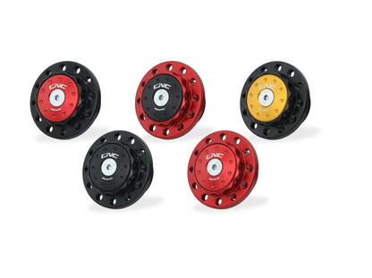GH101 - CNC RACING Moto Guzzi (2019+) Steering Stem Top Plate Nut – Accessories in the Motoraider Motorcycle Aftermarket Accessories and Parts Online Shop