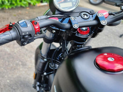 GH101 - CNC RACING Moto Guzzi (2019+) Steering Stem Top Plate Nut – Accessories in the Motoraider Motorcycle Aftermarket Accessories and Parts Online Shop