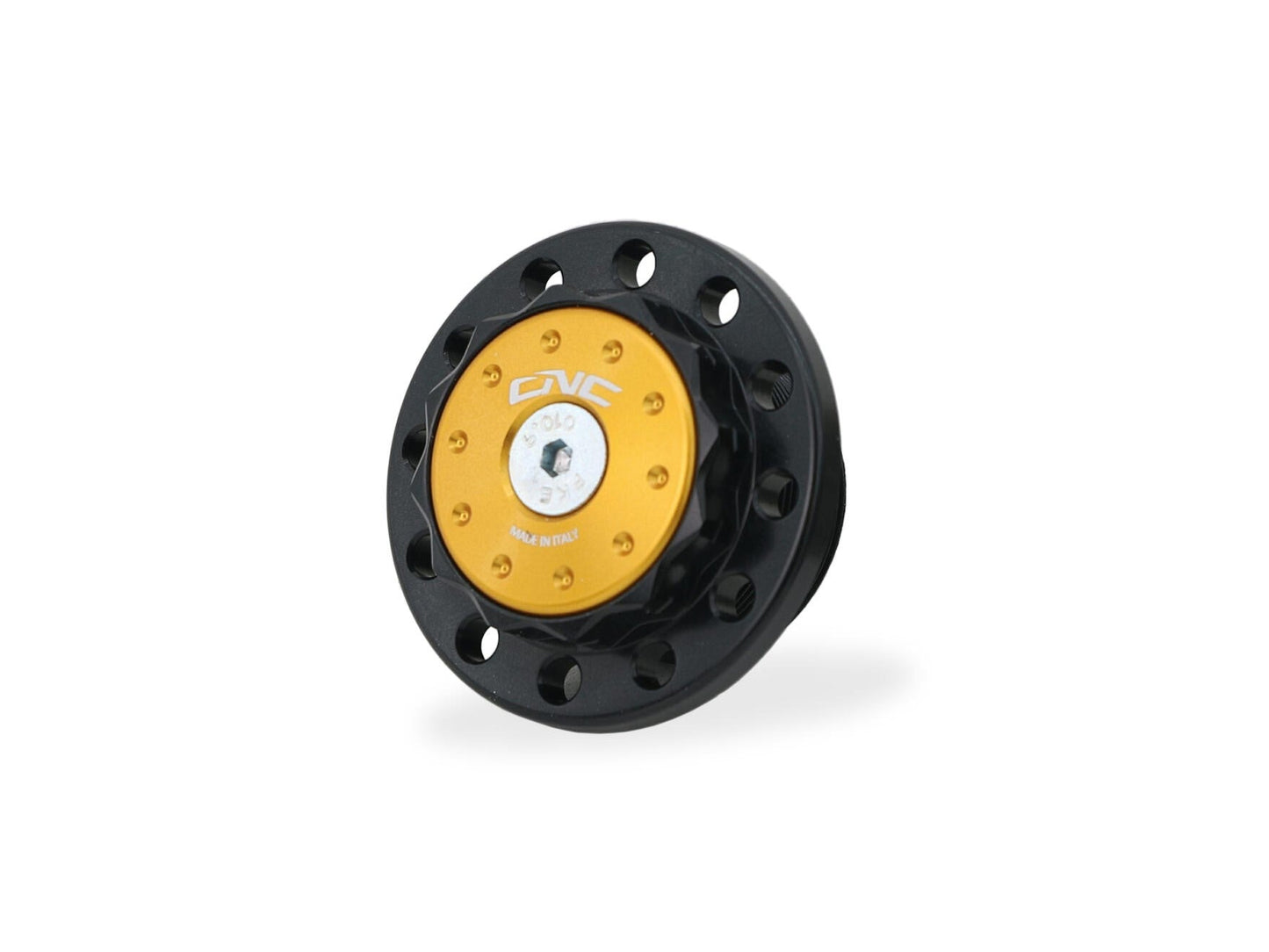 GH102 - CNC RACING Moto Guzzi V100 Mandello (2022+) Steering Stem Top Plate Nut – Accessories in the Motoraider Motorcycle Aftermarket Accessories and Parts Online Shop