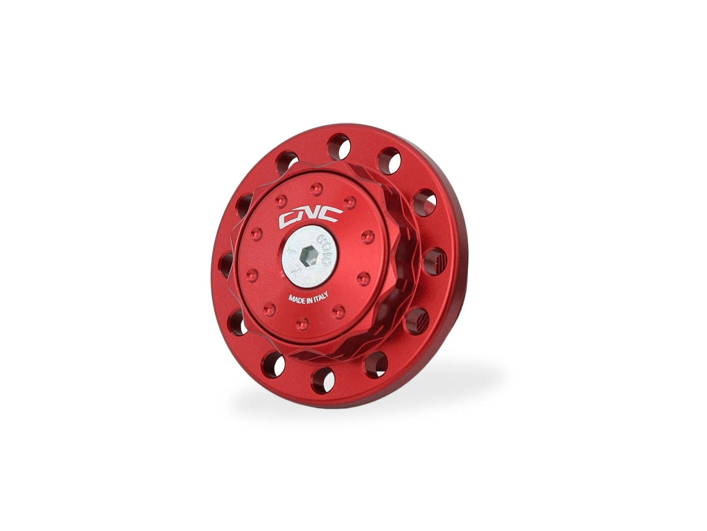 GH102 - CNC RACING Moto Guzzi V100 Mandello (2022+) Steering Stem Top Plate Nut – Accessories in the Motoraider Motorcycle Aftermarket Accessories and Parts Online Shop