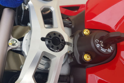 GH457 - CNC RACING Ducati Panigale V4 / Streetfighter (18/24) Steering Head Ring Nut – Accessories in the Motoraider Motorcycle Aftermarket Accessories and Parts Online Shop