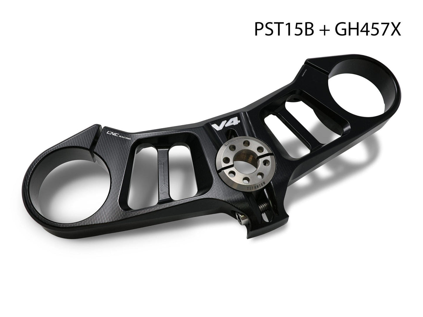 GH457X - CNC RACING Ducati Panigale V4 / Streetfighter (18/24) Titanium Steering Head Ring Nut – Accessories in the Motoraider Motorcycle Aftermarket Accessories and Parts Online Shop