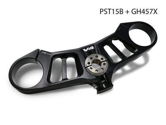 GH457X - CNC RACING Ducati Panigale V4 / Streetfighter (18/24) Titanium Steering Head Ring Nut – Accessories in the Motoraider Motorcycle Aftermarket Accessories and Parts Online Shop