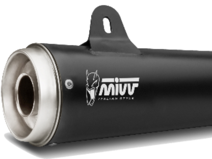 MIVV Y.056 YAMAHA XSR 900 (2016 - 2020) Full System High Exhaust "GHIBLI" (Black; approved) – Accessories in the 2WheelsHero Motorcycle Aftermarket Accessories and Parts Online Shop